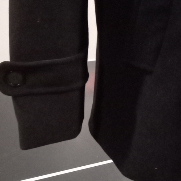 Double Breasted Pea Coat by Match & Stick. M - Picture 5 of 10